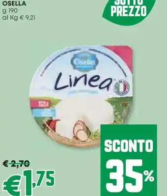 Pam Formaggio fresco "linea" osella offerta