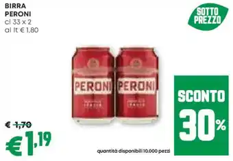 Pam Birra peroni offerta