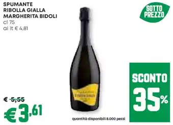 Pam Spumante ribolla gialla margherita bidoli offerta