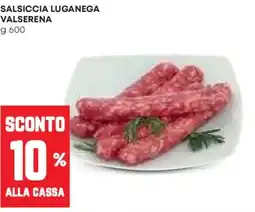 Pam Salsiccia luganega valserena offerta