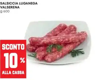 Pam Salsiccia luganega valserena offerta