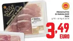 Pam Prosciutto di parma dop pam offerta