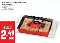 Pam Crostoli di pantalone gecchele offerta