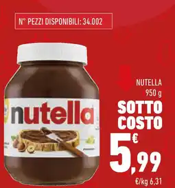 Conad Nutella offerta