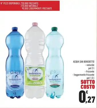 Conad Acqua SAN BENEDETTO offerta