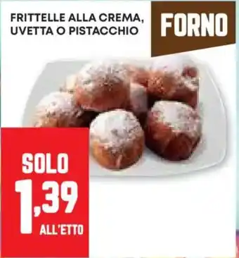 Pam Frittelle alla crema, forno uvetta o pistacchio offerta