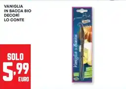 Pam Vaniglia in bacca bio decorì lo conte offerta