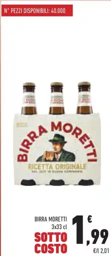 Conad Birra MORETTI offerta