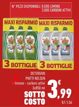 Conad Detersivo piatti NELSEN offerta