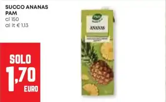 Pam Succo ananas pam offerta