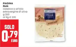 Pam Piadina pam classica o all'olio extravergine di oliva offerta