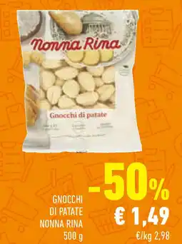 Conad Gnocchi di patate NONNA RINA offerta