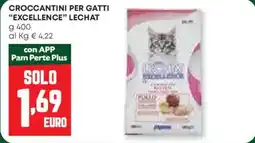 Pam Croccantini per gatti "excellence" lechat offerta