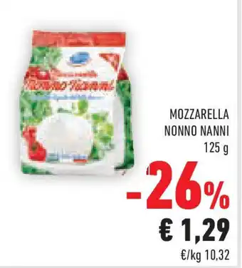 Conad Mozzarella NONNO NANNI offerta