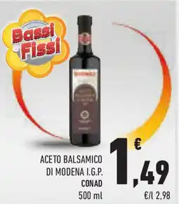 Conad Aceto balsamico di modena i.g.p. CONAD offerta