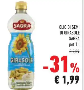 Conad Olio di semi di girasole SAGRA offerta