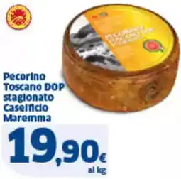 Sigma Pecorino toscano dop stagionato caseificio maremma offerta