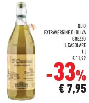 Conad Olio extravergine di oliva grezzo IL CASOLARE offerta