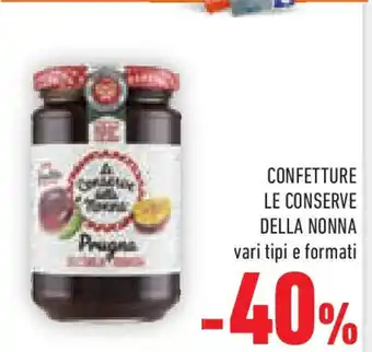 Conad Confetture le conserve DELLA NONNA offerta