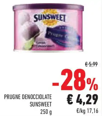 Conad Prugne denocciolate SUNSWEET offerta