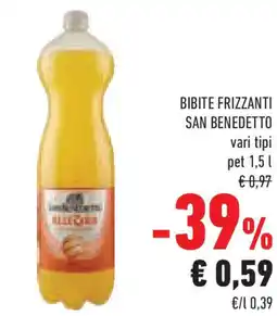 Conad Bibite frizzanti SAN BENEDETTO offerta