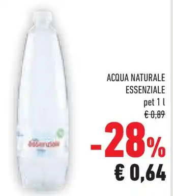 Conad Acqua naturale ESSENZIALE offerta