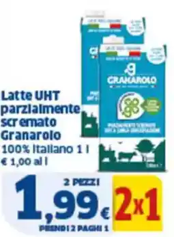 Sigma Latte uht parzialmente, scremato granarolo offerta