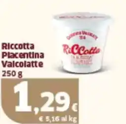 Sigma Riccotta placentina valcolatte offerta