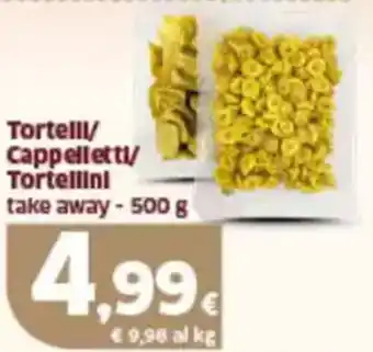 Sigma Tortelli/ cappelletti/ tortellini take away offerta