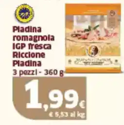 Sigma Pladina romagnola igp fresca riccione pladina offerta