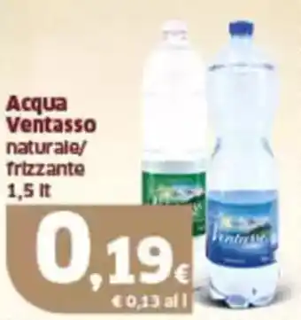 Sigma Acqua ventasso naturale/ frizzante offerta