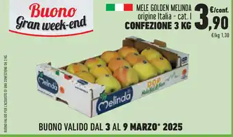 Conad Mele golden melinda offerta