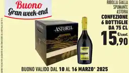 Conad Ribolla gialla spumante ASTORIA offerta