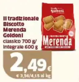 Sigma Il tradizionale biscotto merenda goldoni classico offerta