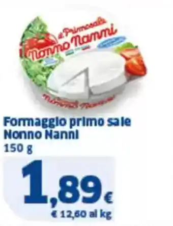 Sigma Formaggio primo sale nonno nanni offerta