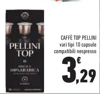 Conad Caffè top PELLINI offerta