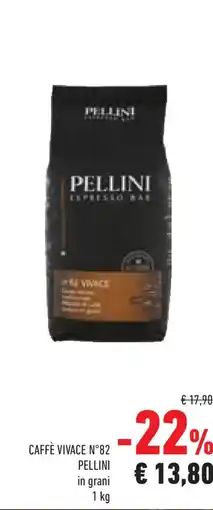 Conad Caffè vivace n°82 PELLINI offerta