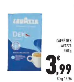 Conad Caffè dek LAVAZZA offerta