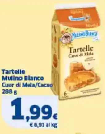 Sigma Tartelle mulino blanco cuor di mela/cacao offerta