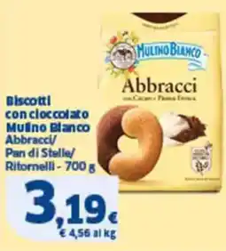 Sigma Biscotti con cloccolato mulino blanco abbracci/ pan di stelle/ ritornelli offerta