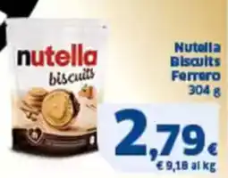 Sigma Nutella biscuits ferrero offerta