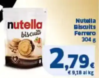 Sigma Nutella biscuits ferrero offerta