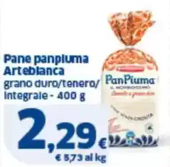 Sigma Pane panpluma arteblanca offerta