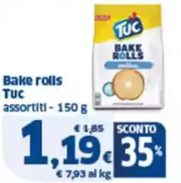 Sigma Bake rolls tuc assortiti offerta