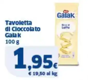 Sigma Tavoletta dl cloccolato galak offerta