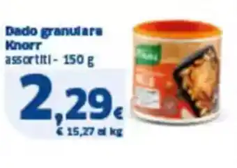 Sigma Dado granulara knorr assortiti offerta