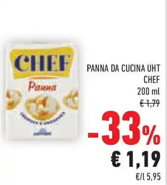 Conad Chef panna da cucina uht CHEF offerta