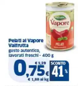 Sigma Pelati al vapore valfrutta offerta