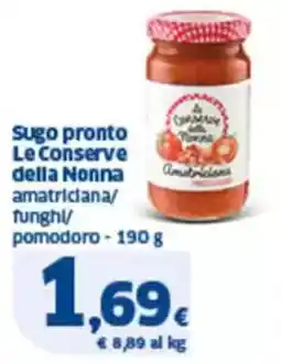 Sigma Sugo pronto le conserve della nonna offerta