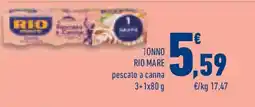 Conad Tonno RIO MARE offerta